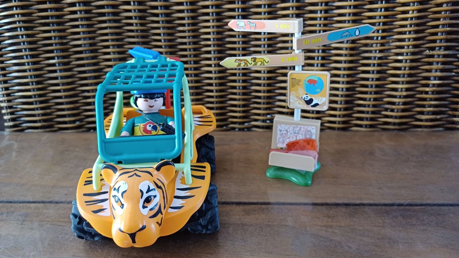 Zoo tiger playmobil vehicle – photo 7